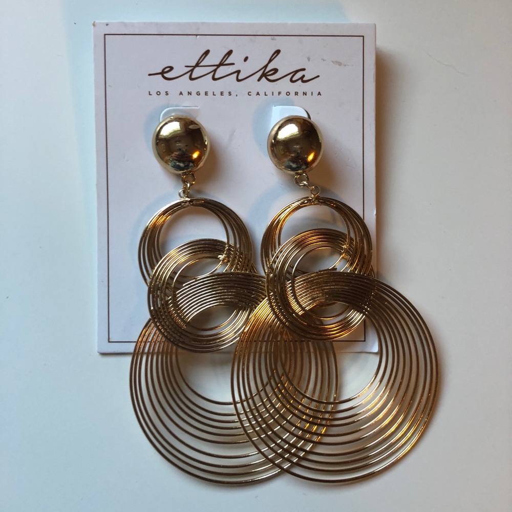 Ettika Statement Hoop Earrings